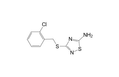 3-(2-Chloro-benzylsulfanyl)-[1,2,4]thiadiazol-5-ylamine