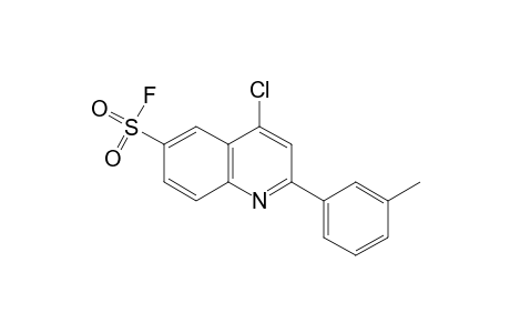 4-chloro-2-m-tolyl-6-quinolinesulfonyl fluoride