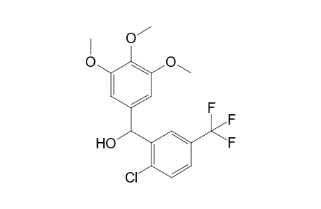 (2-chloro-5-(trifluoromethyl)phenyl)(3,4,5-trimethoxyphenyl)methanol