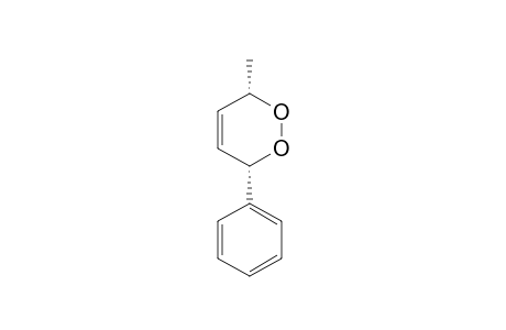 cis-3-Methyl-6-phenyl-1,2-dioxacyclohex-4-ene