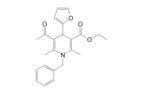 N-Benzyl-4-(2'-furyl)-3-acetyl-5-(ethoxycarbonyl)-2,6-dimethyl-1,4-dihydropyridine