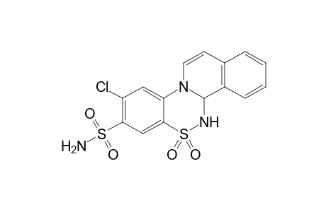 9-Chloro-8-sulfamoyl-4b,5-dihydroisoquino[1,2-c]-(1,2,4)-benzothiadiazine - 6,6-dioxide