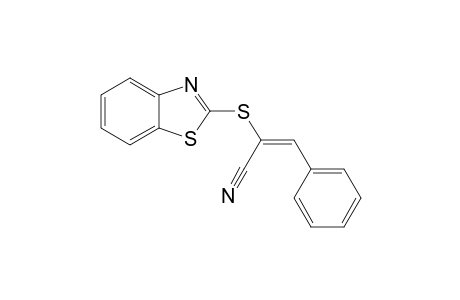 (E)-2-(BENZOTHIAZOL-2'-YLTHIO)-3-PHENYL-ACRYLONITRILE
