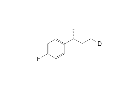 (3R)1-D1-3-(p-Fluorophenyl)butane