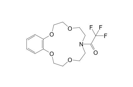 13-(2,2,2-Trifluoroacetyl)-5,6-benzo-1,4,7,10-tetraoxa-13-azacyclopentadec-5-ene