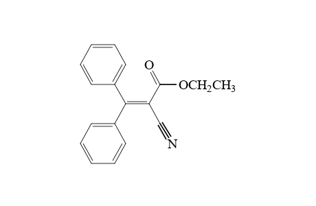 2-cyano-3,3-diphenylacrylic acid, ethyl ester