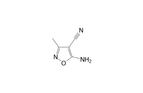 5-Amino-3-methyl-4-isoxazolecarbonitrile