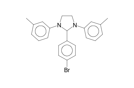 2-(4-Bromophenyl)-1,3-bis(3-methylphenyl)imidazolidine