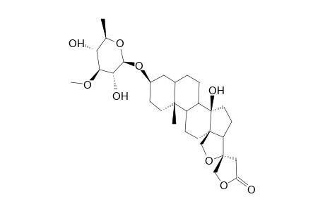 (20R)-18,20-EPOXY-DIGITOXIGENIN alpha-L-THEVETOSIDE