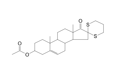 3-Acetoxyandrost-5-en-17-one, 16,16-propylenedithio-