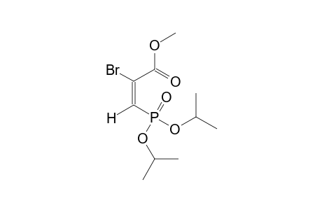 (E)-2-BROM-3-[BIS-(ISOPROPOXY)-PHOSPHINYL]-2-PROPENSAEUREMETHYLESTER