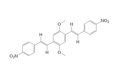 trans-,trans-1,4-BIS(p-NITROSTYRYL)-2,5-DIMETHOXYBENZENE