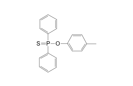 Phosphinothioic acid, diphenyl-, o-(4-methylphenyl) ester