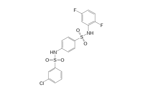 3'-chloro-N-(2,5-difluorophenyl)-4,N'-bi[benzenesulfonamide]