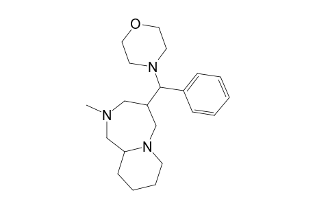 1,2,3,4,5,7,8,9,10,10a-decahydro-2-methyl-4-(a-morpholinobenzyl)pyrido[1,2-a][1,4]diazepine