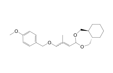 3-[3-(p-Methoxybenzyloxy)-2-methylpropenyl]hexahydrobenzo[e]-1,3]dioxepane