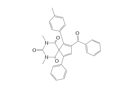 2-Benzoyl-7,9-dimethyl-1-(4-methylphenyl)-4-phenyl-7,9-diazaspiro[4.5]deca-1,3-diene-6,8,10-trione