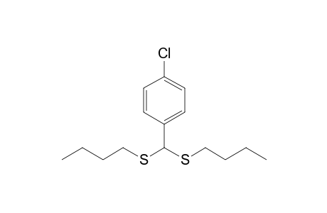 1-[bis(Butylthio)methyl]-4-chlorobenzene