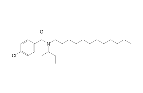 Benzamide, 4-chloro-N-(2-butyl)-N-dodecyl-