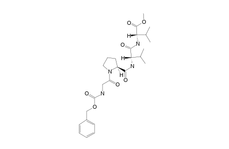 Methyl-N-(benzyloxycarbonyl)-prolylvalylvaline