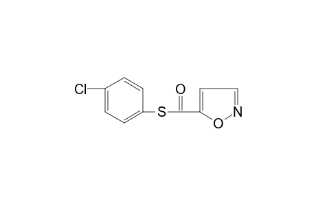 5-isoxazolecarbothioic acid, S-(p-chlorophenyl) ester