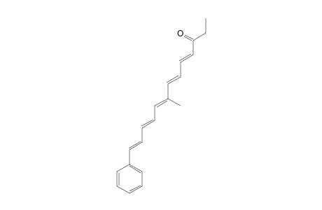 8-METHYL-13-PHENYLTRIDECA-4,6,8,10,12-PENTAEN-3-ONE