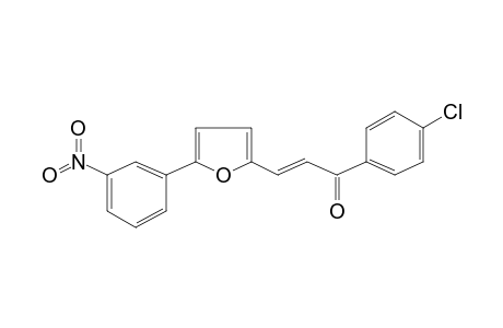 1-(4-Chlorophenyl)-3-[5-(3-nitrophenyl)-2-furyl]prop-2-en-1-one