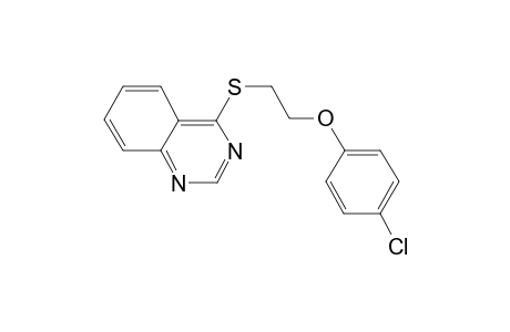 4-Chlorophenyl 2-(4-quinazolinylsulfanyl)ethyl ether