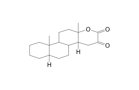 (5A)-D-Homo-17a-oxaandrostane-16,17-dione