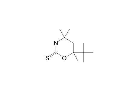 4,4,6-Trimethyl-6-.tert.-butyltetrahydro-1,3-oxazine-2-thione