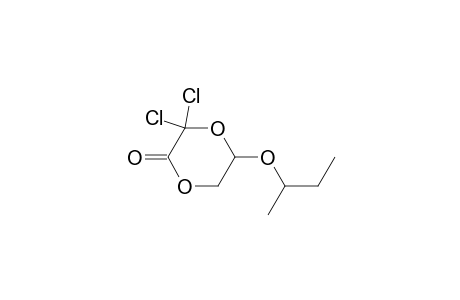 1,4-Dioxan-2-one, 3,3-dichloro-5-(1-methylpropoxy)-