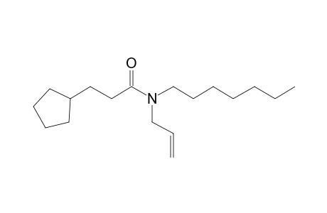 Propionamide, 3-cyclopentyl-N-allyl-N-heptyl-