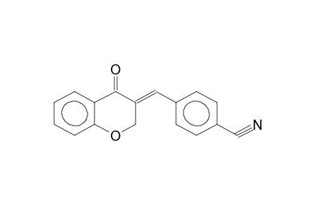 3-(4-CYANOBENZYLIDENE)CHROMAN-4-ONE