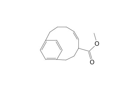 Bicyclo[8.2.2]tetradeca-5,10,12,13-tetraene-4-carboxylic acid, methyl ester, (Z)-