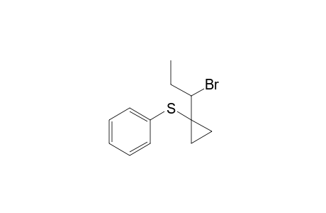 Benzene, [[1-(1-bromopropyl)cyclopropyl]thio]-