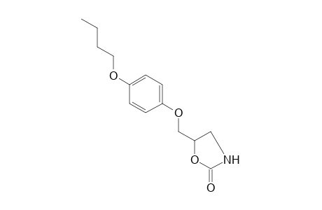5-(p-butoxyphenoxymethyl)-2-oxazolidinone