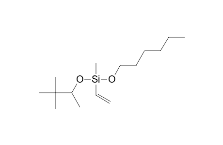 Silane, methylvinyl(3,3-dimethylbut-2-yloxy)hexyloxy-