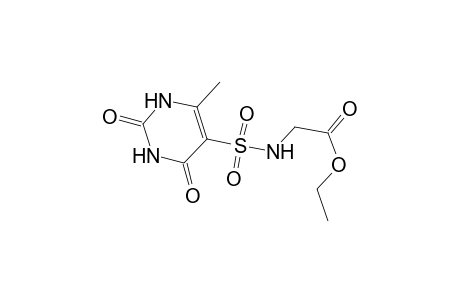 (6-Methyl-2,4-dioxo-1,2,3,4-tetrahydro-pyrimidine-5-sulfonylamino)-acetic acid ethyl ester