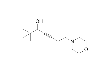 2,2-Dimethyl-7-morpholino-4-heptyn-3-ol