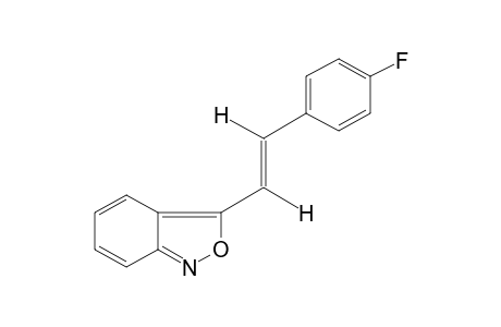 trans-3-(p-FLUOROSTYRYL)-2,1-BENZISOXAZOLE