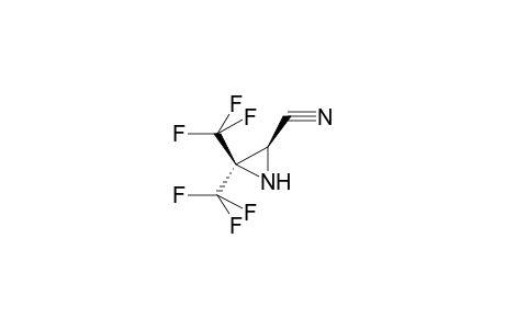 2,2-BIS(TRIFLUOROMETHYL)-3-CYANOAZIRIDINE