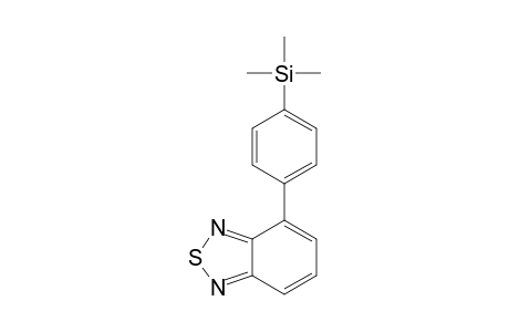 4-[4-(Trimethylsilyl)phenyl]-2,1,3-benzothiadiazole