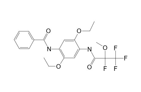 N-[2,5-diethoxy-4-[(2,3,3,3-tetrafluoro-2-methoxy-1-oxopropyl)amino]phenyl]benzamide