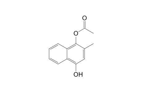 Naphthalene-1,4-diol, 1-O-acetyl-2-methyl-