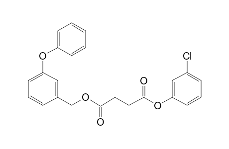 Succinic acid, 3-chlorophenyl 3-phenoxybenzyl ester