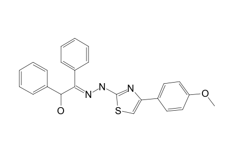 2-(2-(4-(4-Methoxyphenyl) thiazol-2-yl) hydrazono)-1,2-diphenylethanol