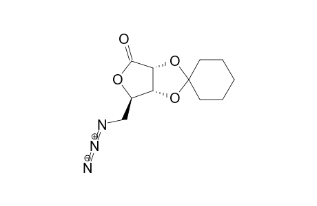 5-Azido-2,3-O-cyclohexylidene-5-deoxy-D-ribono-1,4-lactone