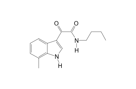 7-Methylindole-3-yl-glyoxylbutylamide