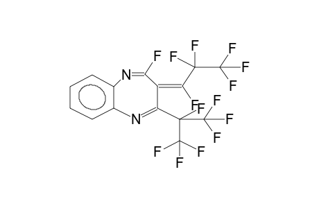 2-FLUORO-4-HEPTAFLUOROISOPROPYL-3-HEXAFLUOROPROPYLIDENE-1,5-BENZODIAZEPINE