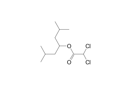 dichloroacetic acid, 1-isobutyl-3-methylbutyl ester